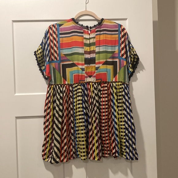 Anthropologie Conditions Apply colorful style top - Picture 3 of 4